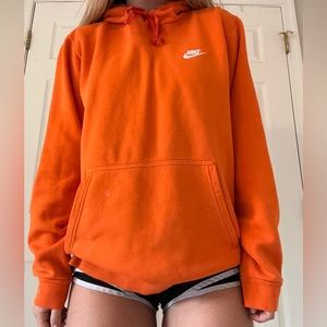 Orange nike hoodie